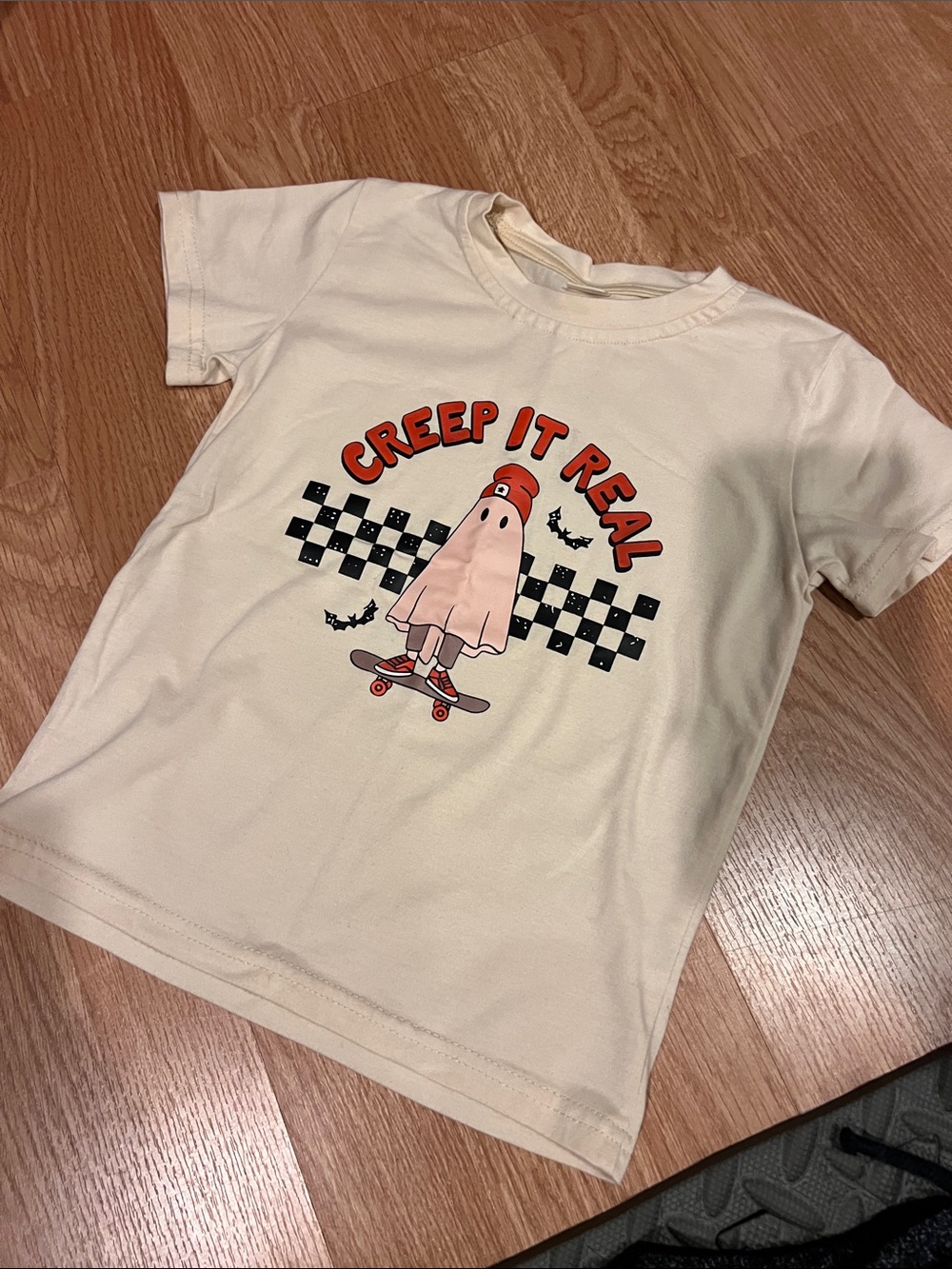 Kids Cream 'Creep It Real' Graphic Tee